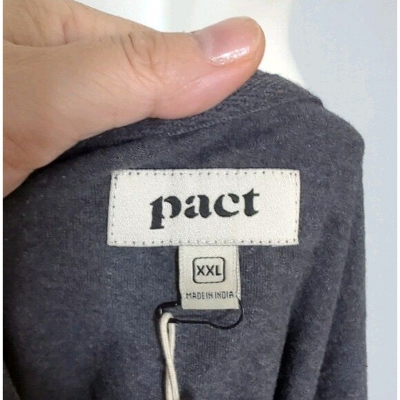 NWT Pact Grateful Dead Oversized Tank Top XXL Organic Cotton Gray Red Graphic - Picture 6 of 8